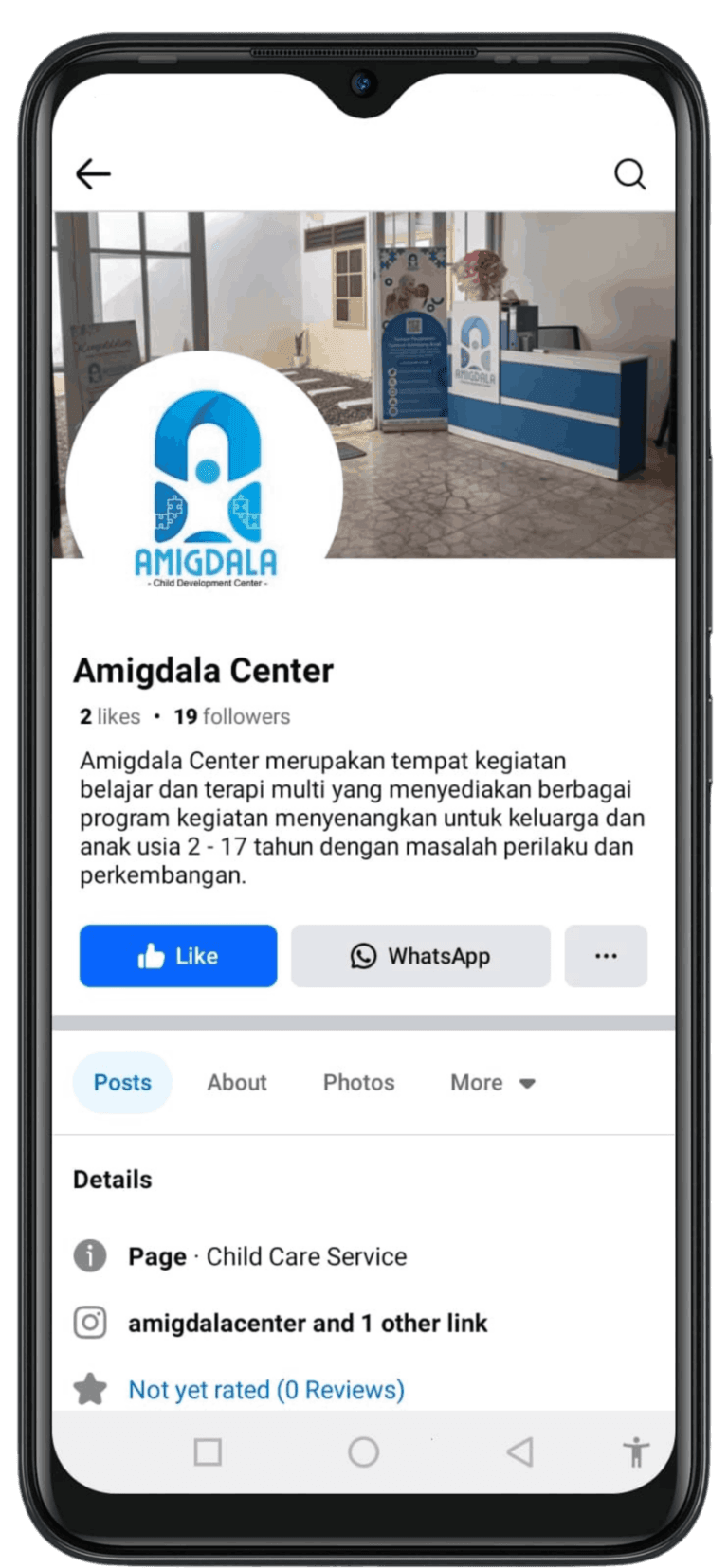 Facebook Amigdala Center